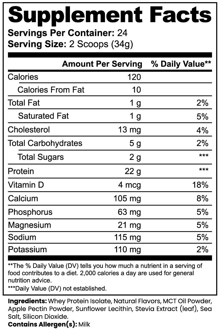 Advanced Whey Protein (Vanilla)
