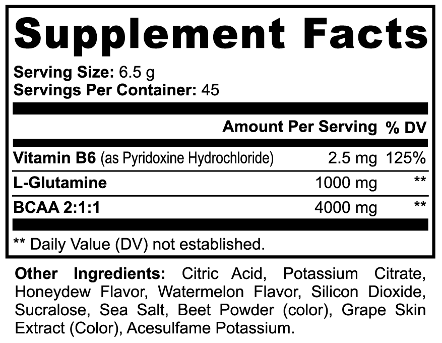 BCAA Muscle-Boosting Recovery